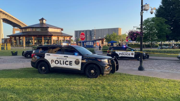 Incident: On Sunday night at around 9 PM near Erie Street and Marine Drive by Canalside, two young men in their early 20s were shot