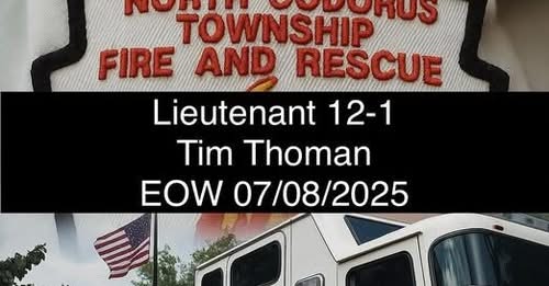 In Loving Memory of Lieutenant Tim Thoman
