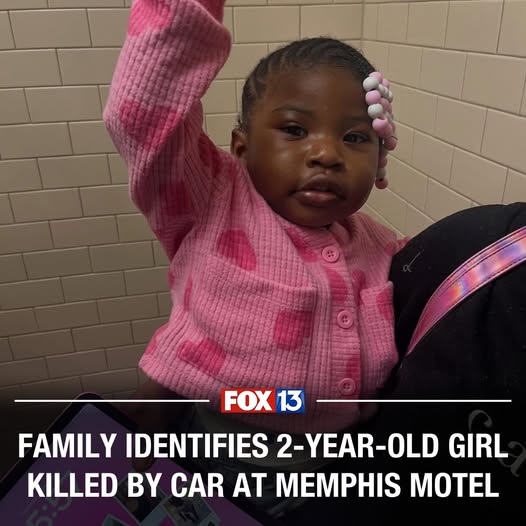 The family has identified the child as Layloni Stevens. They live at the motel where the heartbreaking crash happened. The little girl was simply playing outside, chasing a ball, when the tragedy occurred.