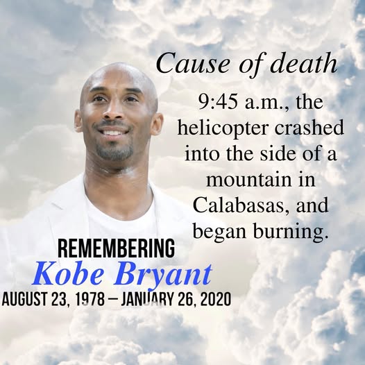 On the morning of January 26, 2020, the world was stunned by the sudden and tragic death of Kobe Bryant, one of the most celebrated athletes in basketball history. The former Los Angeles Lakers superstar was killed in a helicopter crash in Calabasas, California, in an accident that claimed nine lives and sent shockwaves across the globe.